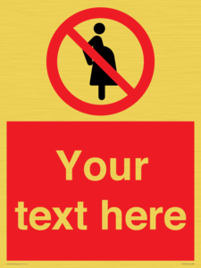 Custom prohibition not for pregnant women